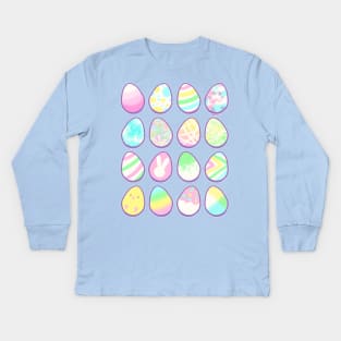 Easter Egg Haul Kids Long Sleeve T-Shirt